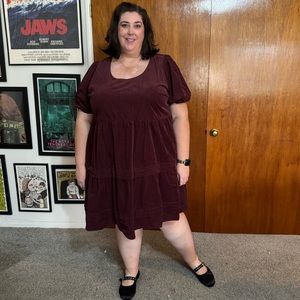 Madewell Burgundy Dress